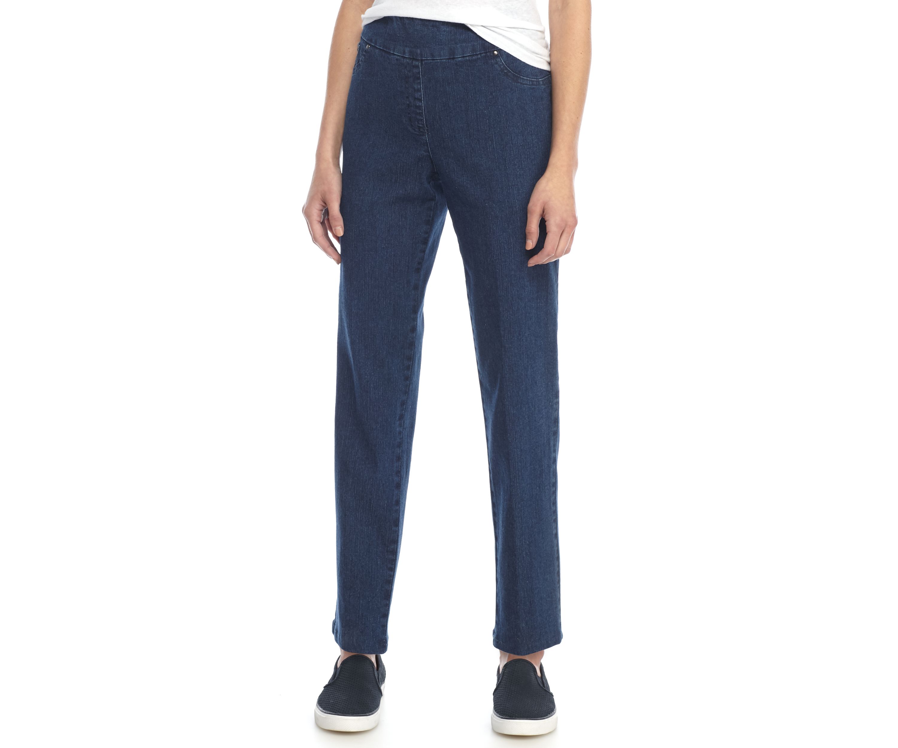 Petite Pull On Denim Jeans