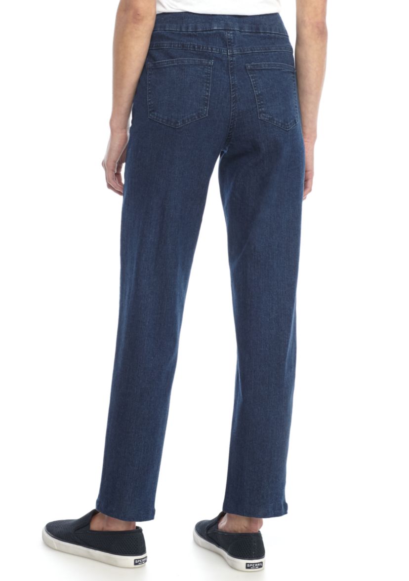Petite Pull On Denim Jeans