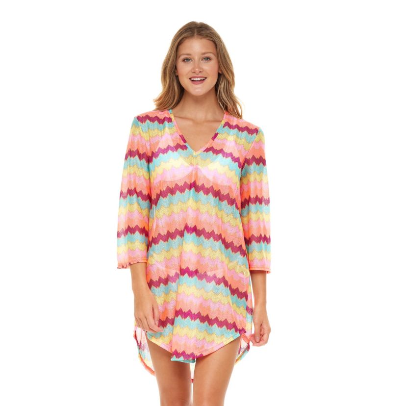 F1C14028  Multi V Neck Tunic