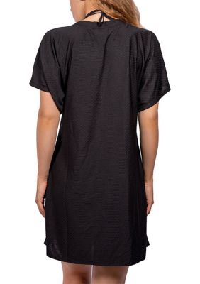 Button Front Swim Coverup