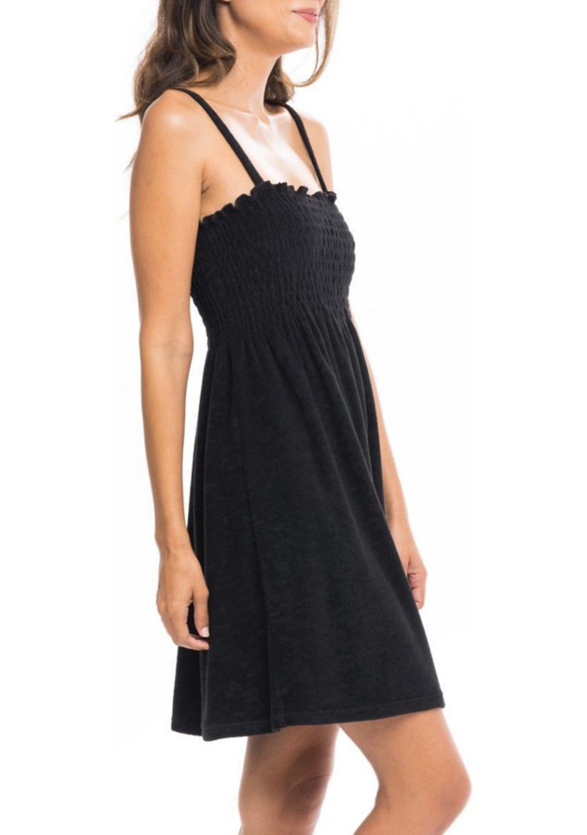 Terry Ruched Cover Up Dress
