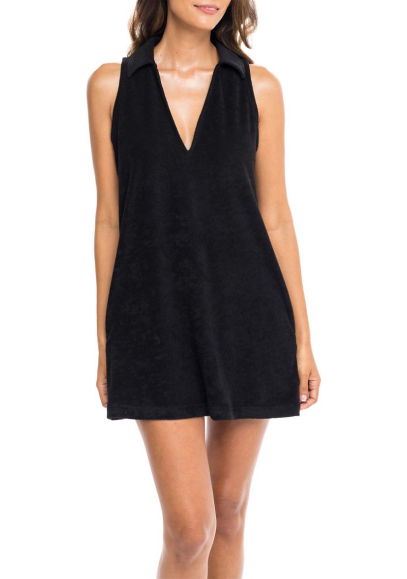 Terry Sleeveless Cover Up Dress