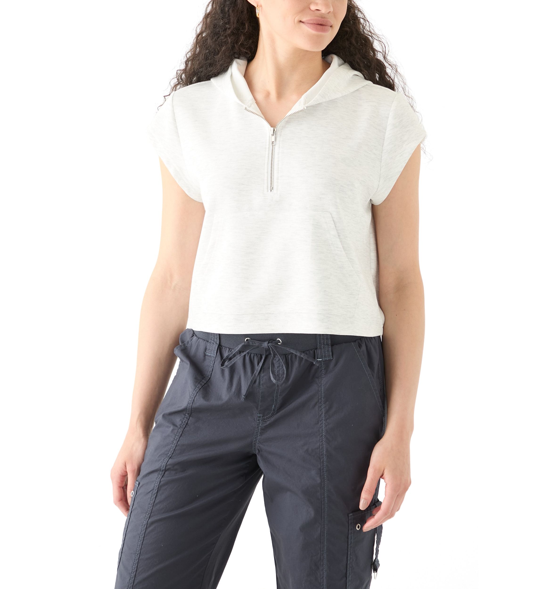 Womens Buttery Soft Scuba Pullover