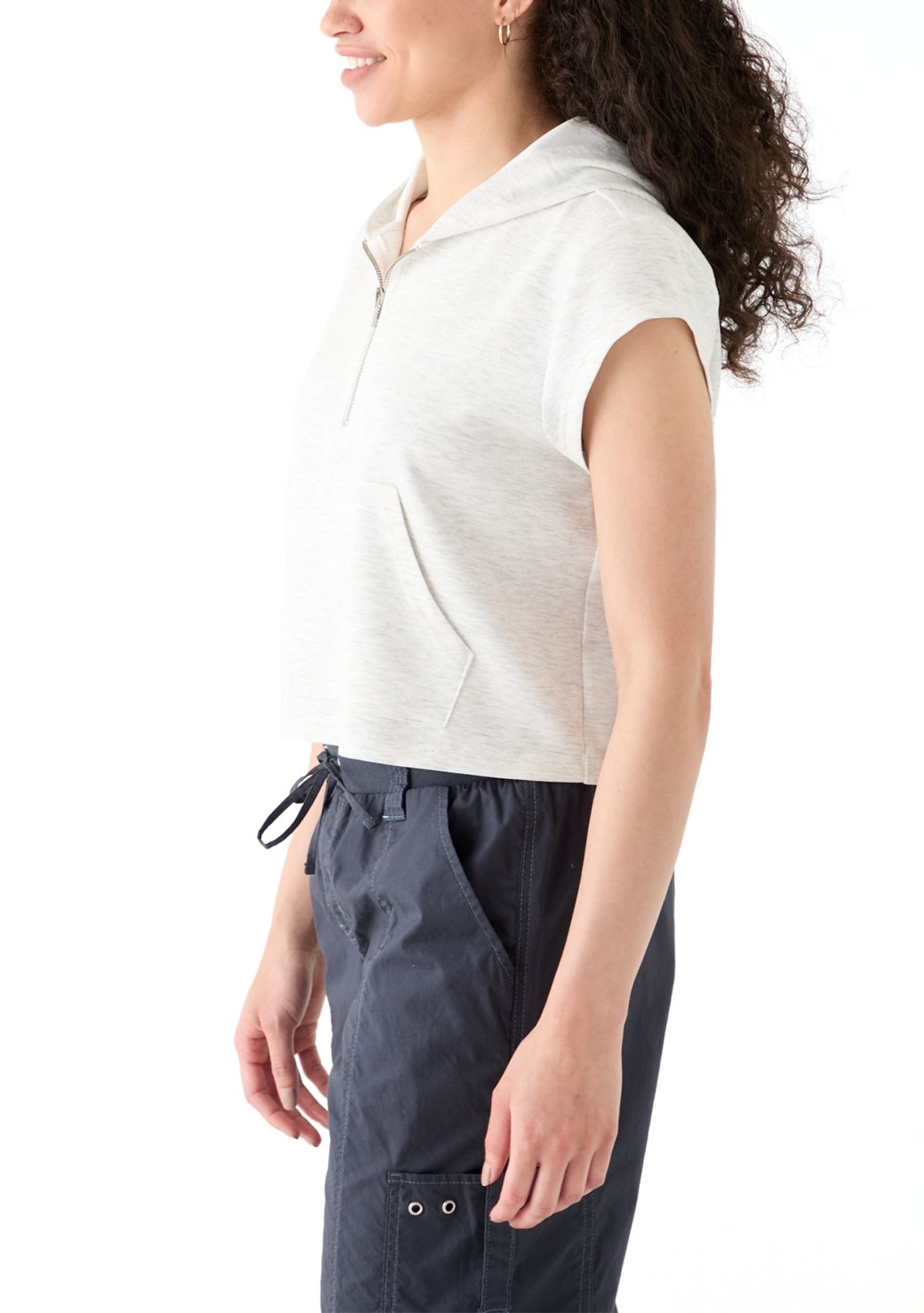 Womens Buttery Soft Scuba Pullover