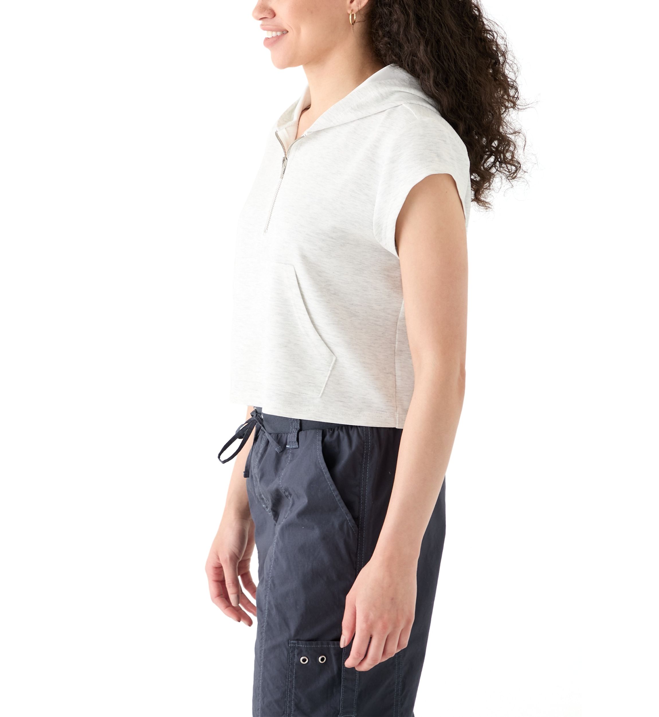 Womens Buttery Soft Scuba Pullover