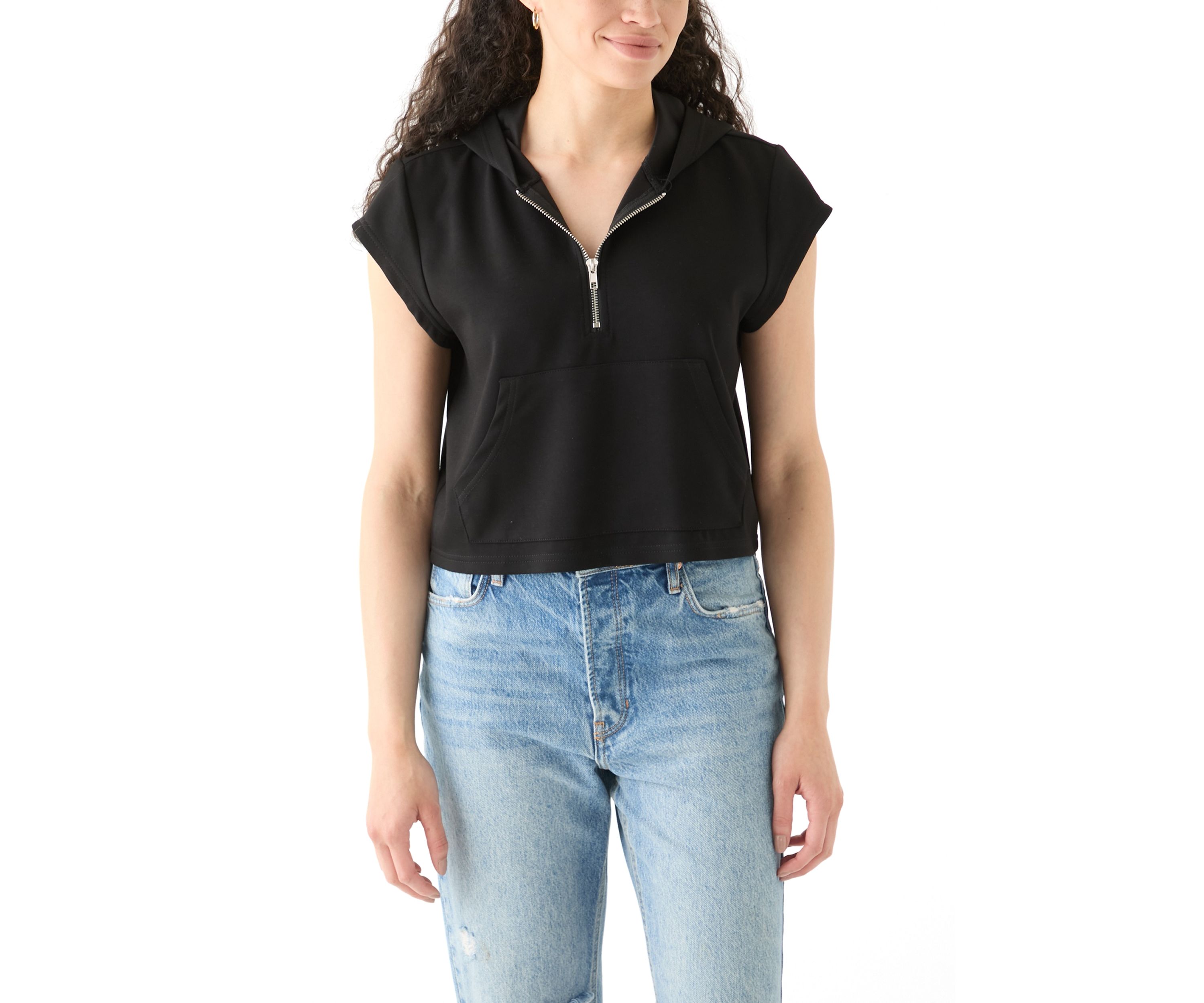 Womens Buttery Soft Scuba Pullover