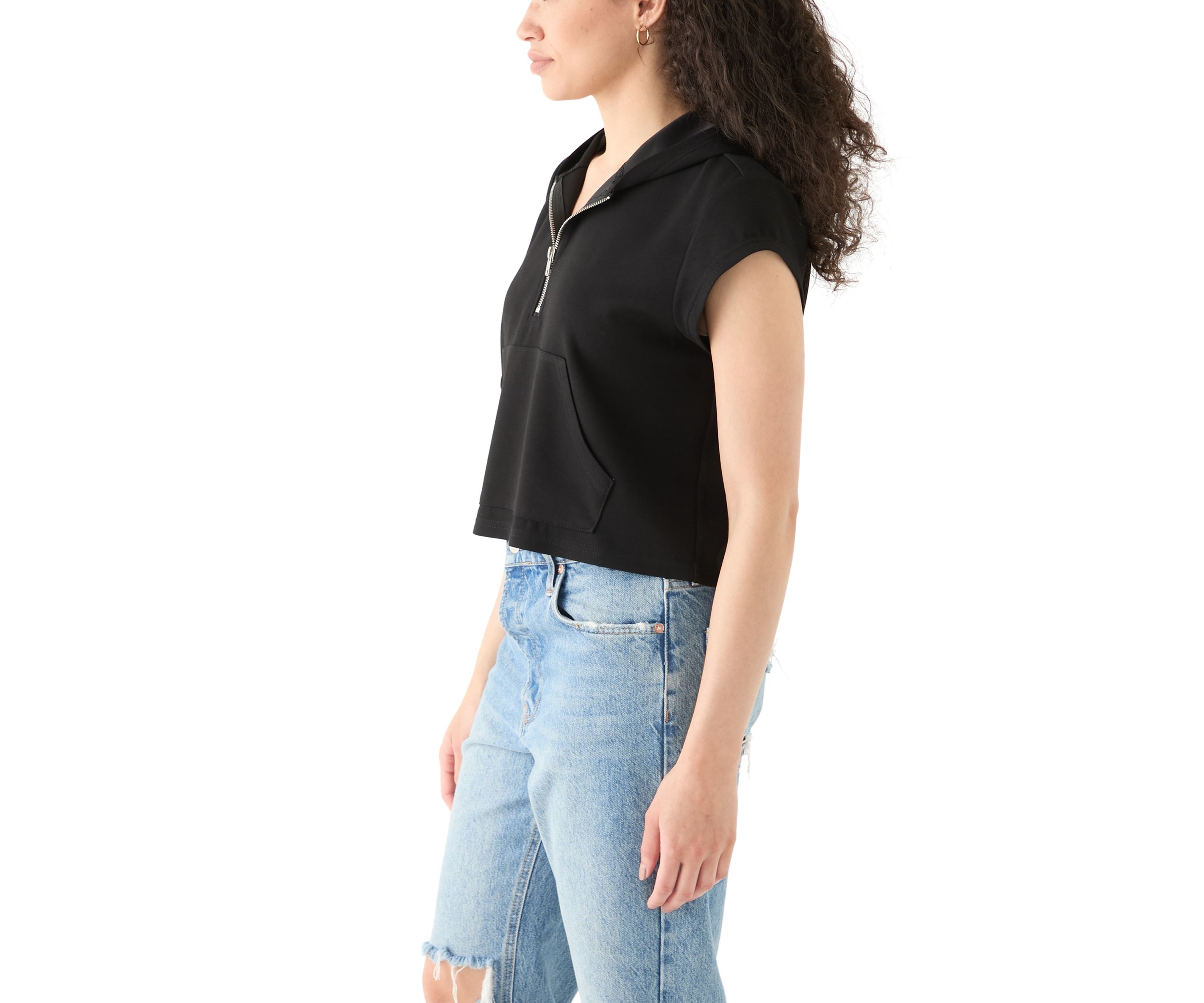 Womens Buttery Soft Scuba Pullover