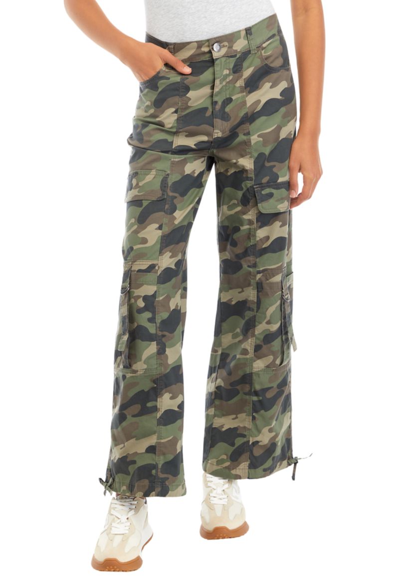 Juniors Camo Cargo Pants