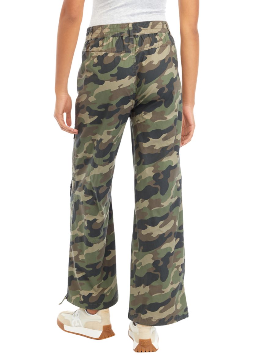 Juniors Camo Cargo Pants