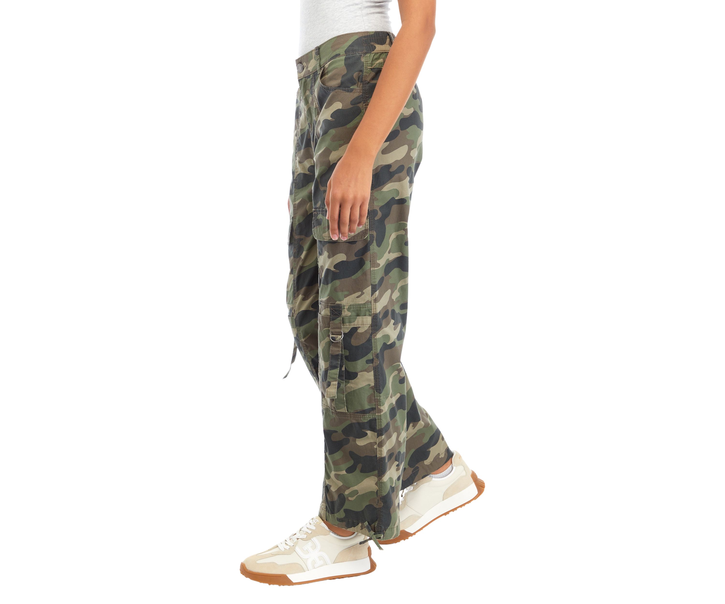 Juniors Camo Cargo Pants