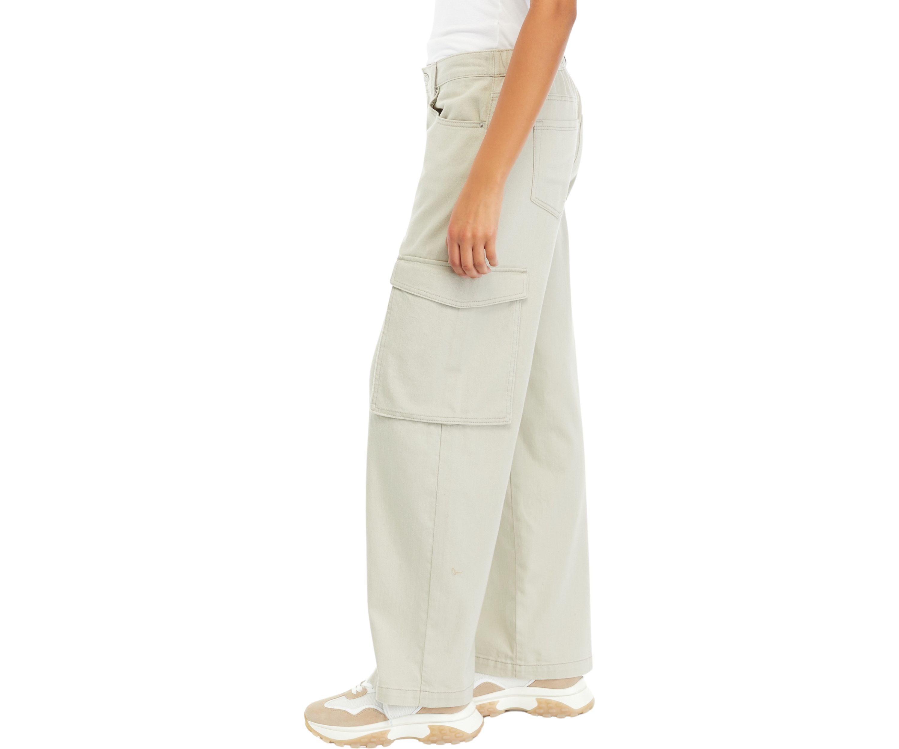 Juniors Wide Leg Cargo Pants