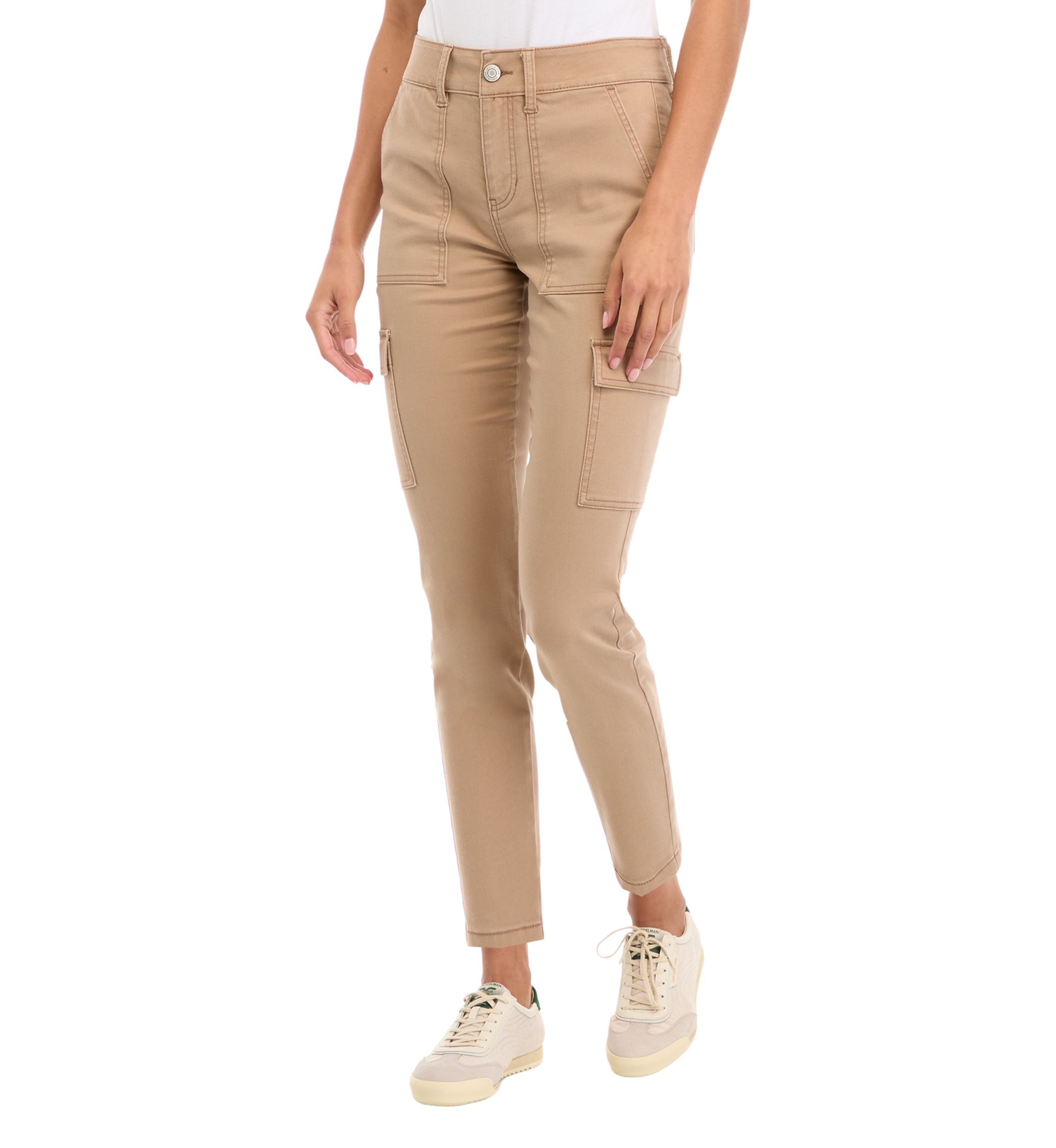 Womens Moto Utility Skinny Pants