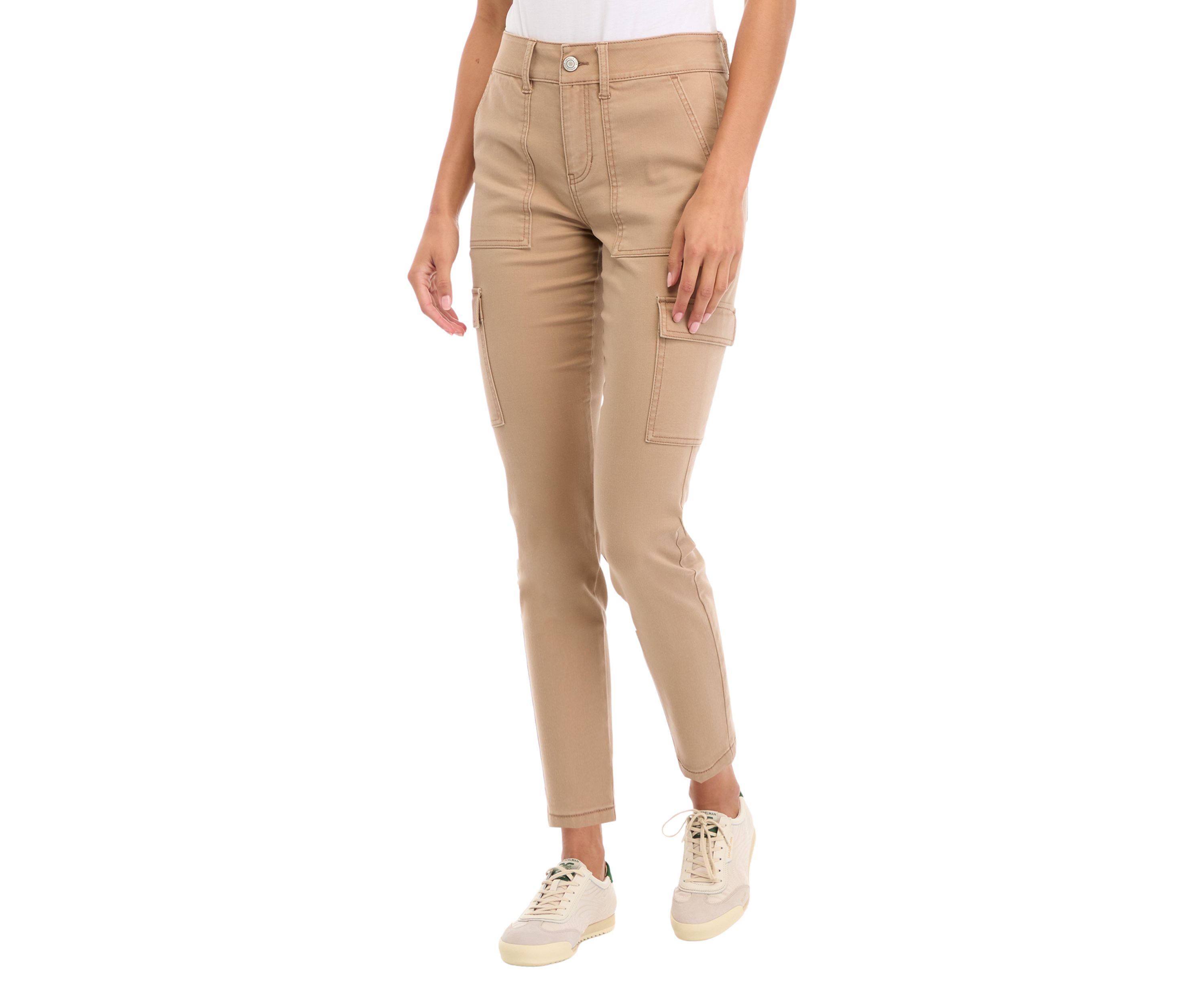 Womens Moto Utility Skinny Pants