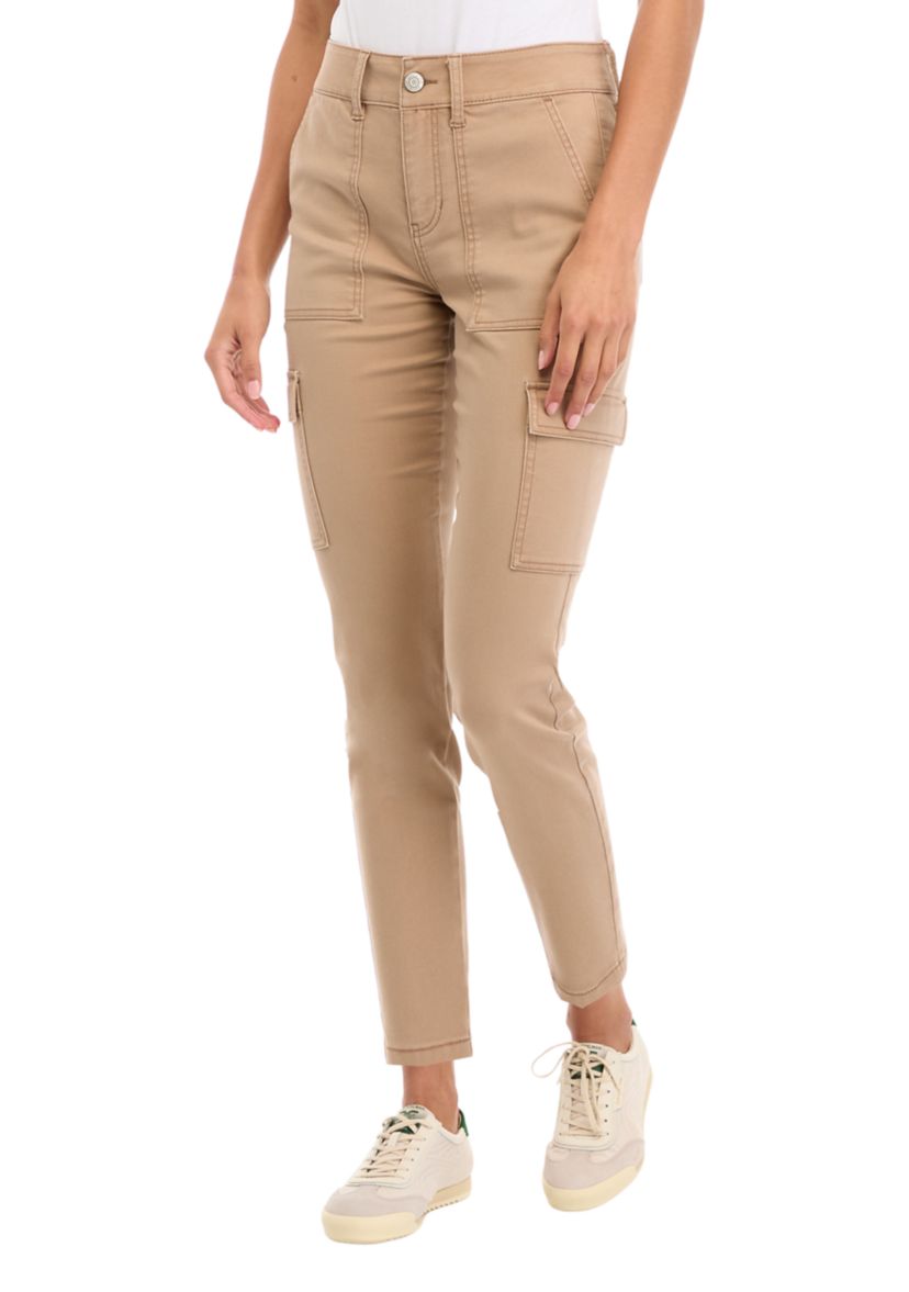 Womens Moto Utility Skinny Pants