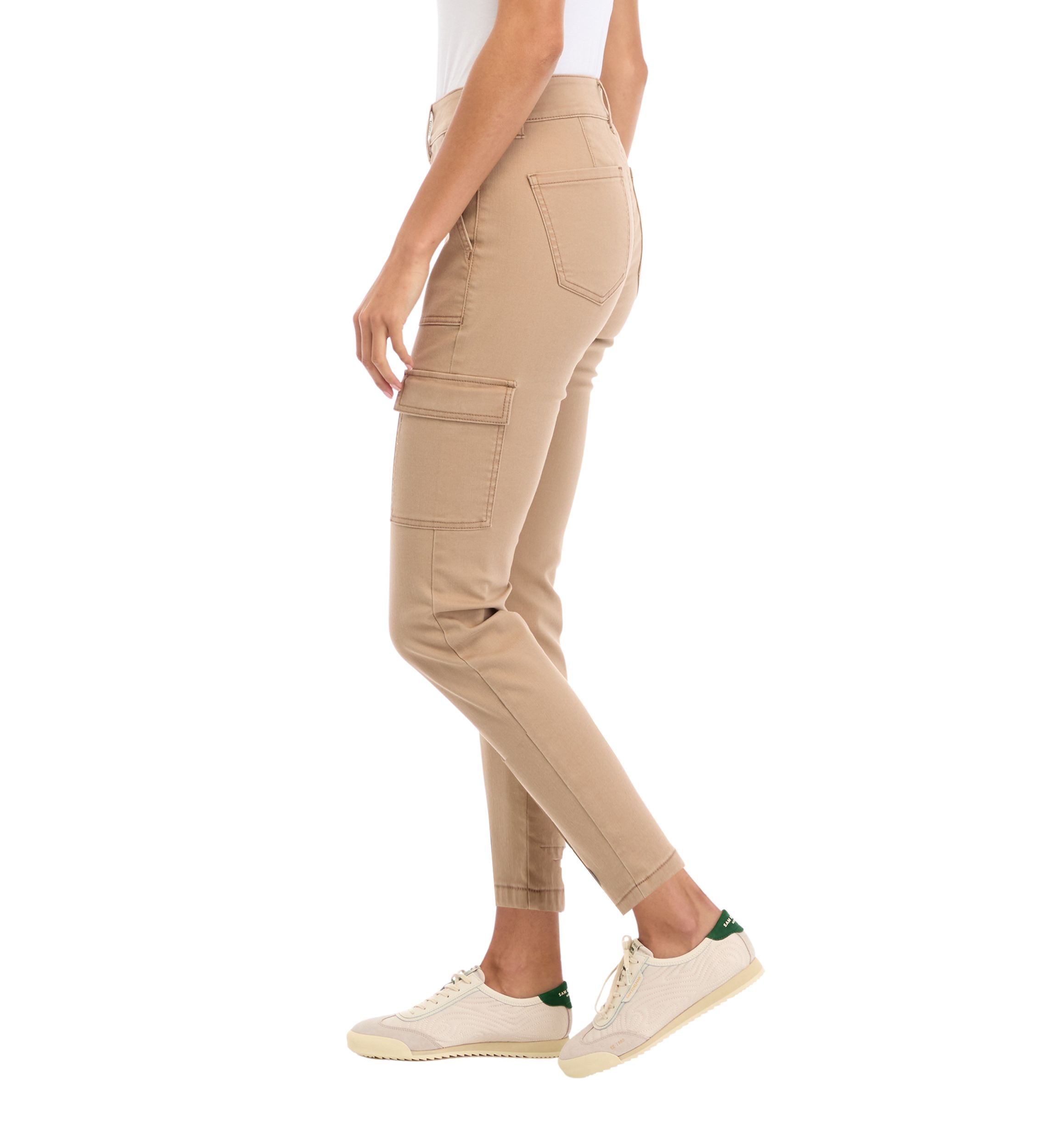 Womens Moto Utility Skinny Pants