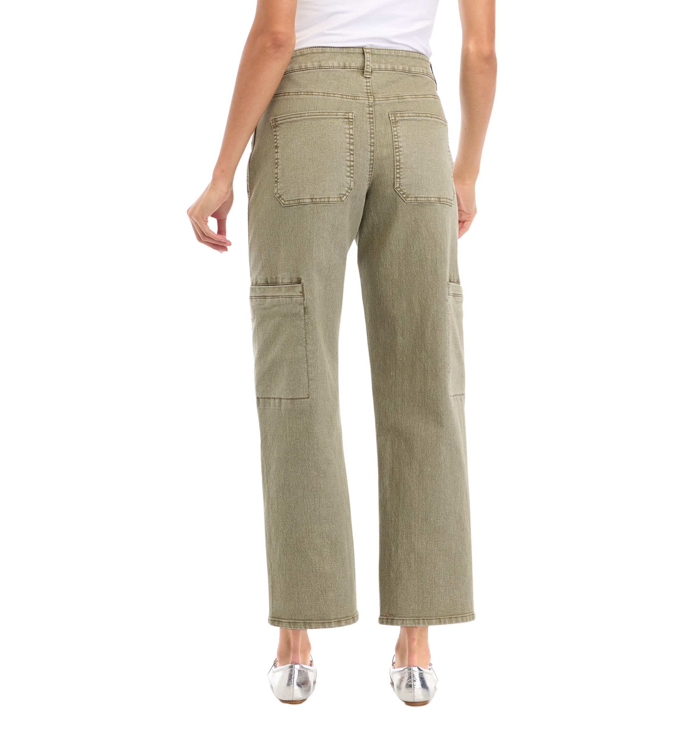 Womens Curved Seam Jeans 
