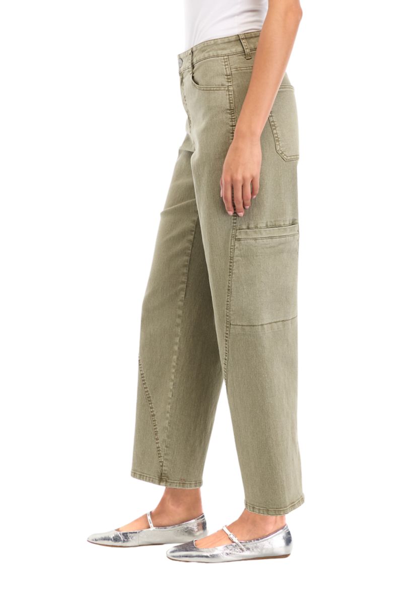 Womens Curved Seam Jeans 