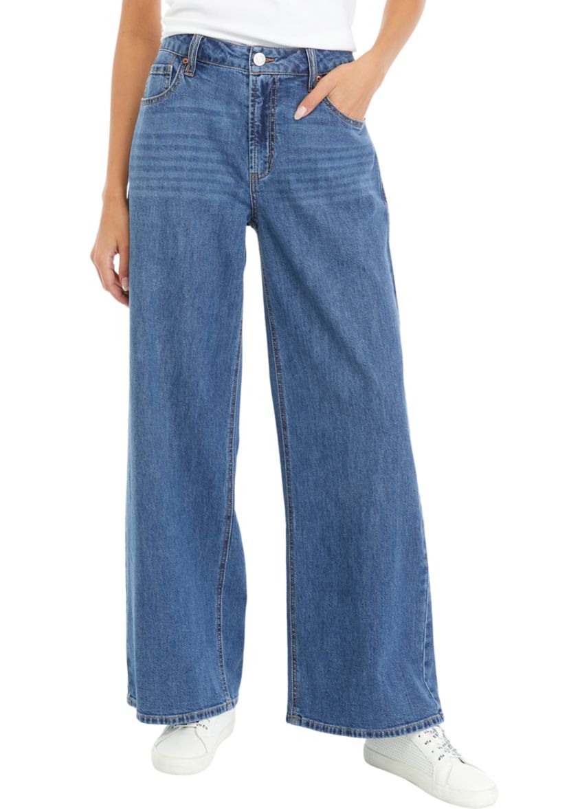 Juniors Slouchy Wide Leg Pants