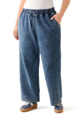 Vanilla Star Women's Cozy Pull-On Jeans, 3X