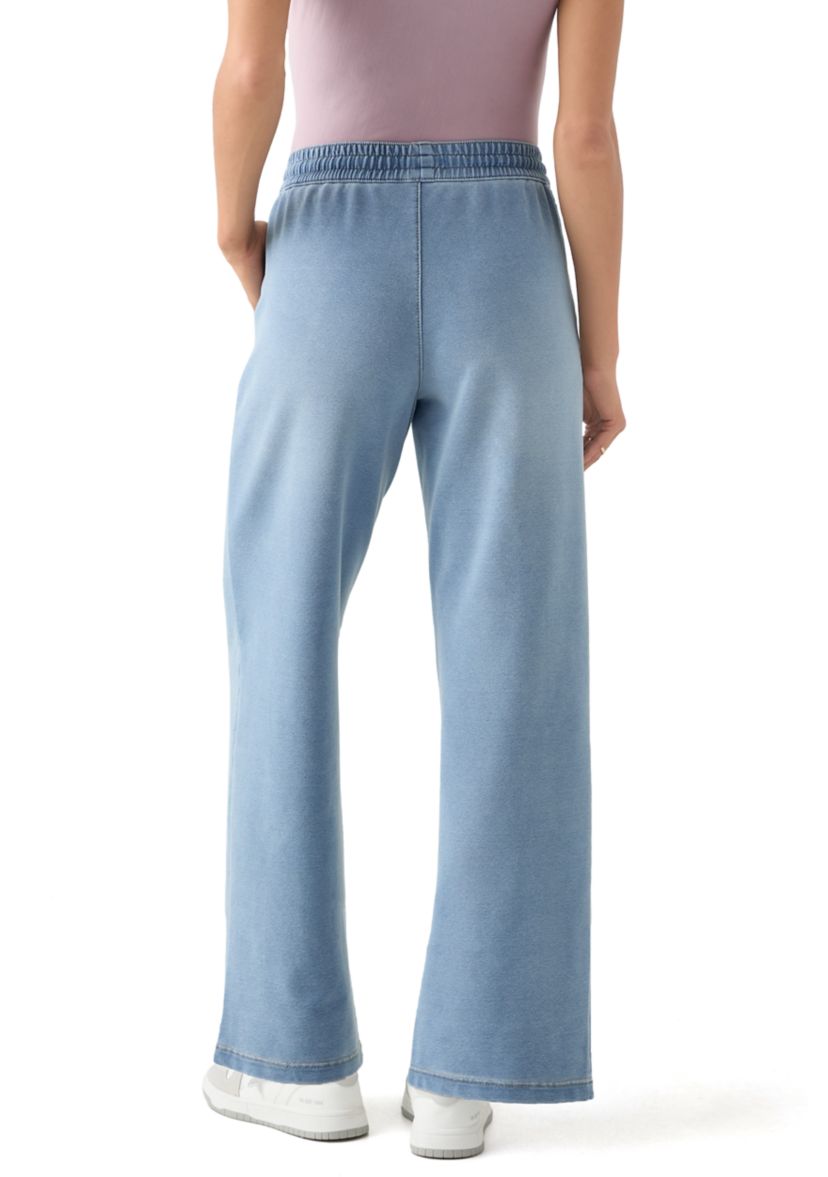 Womens Ultra Cozy Denim Pull On Pants