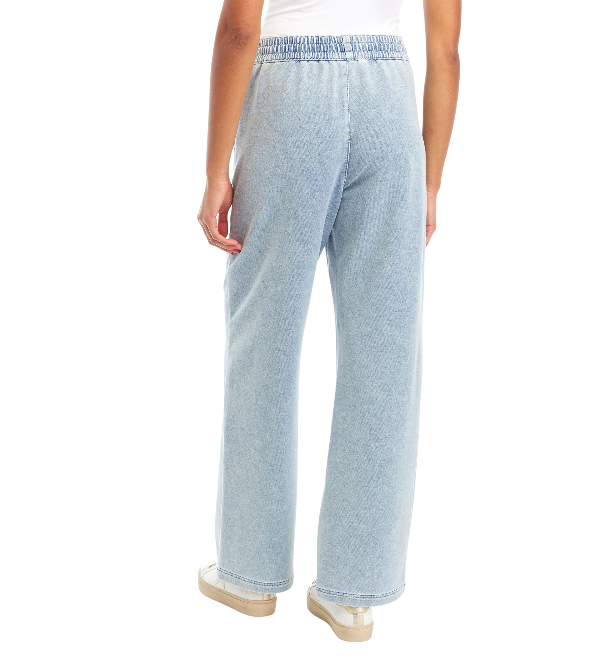Juniors Ultra Cozy Denim Pull On Jeans