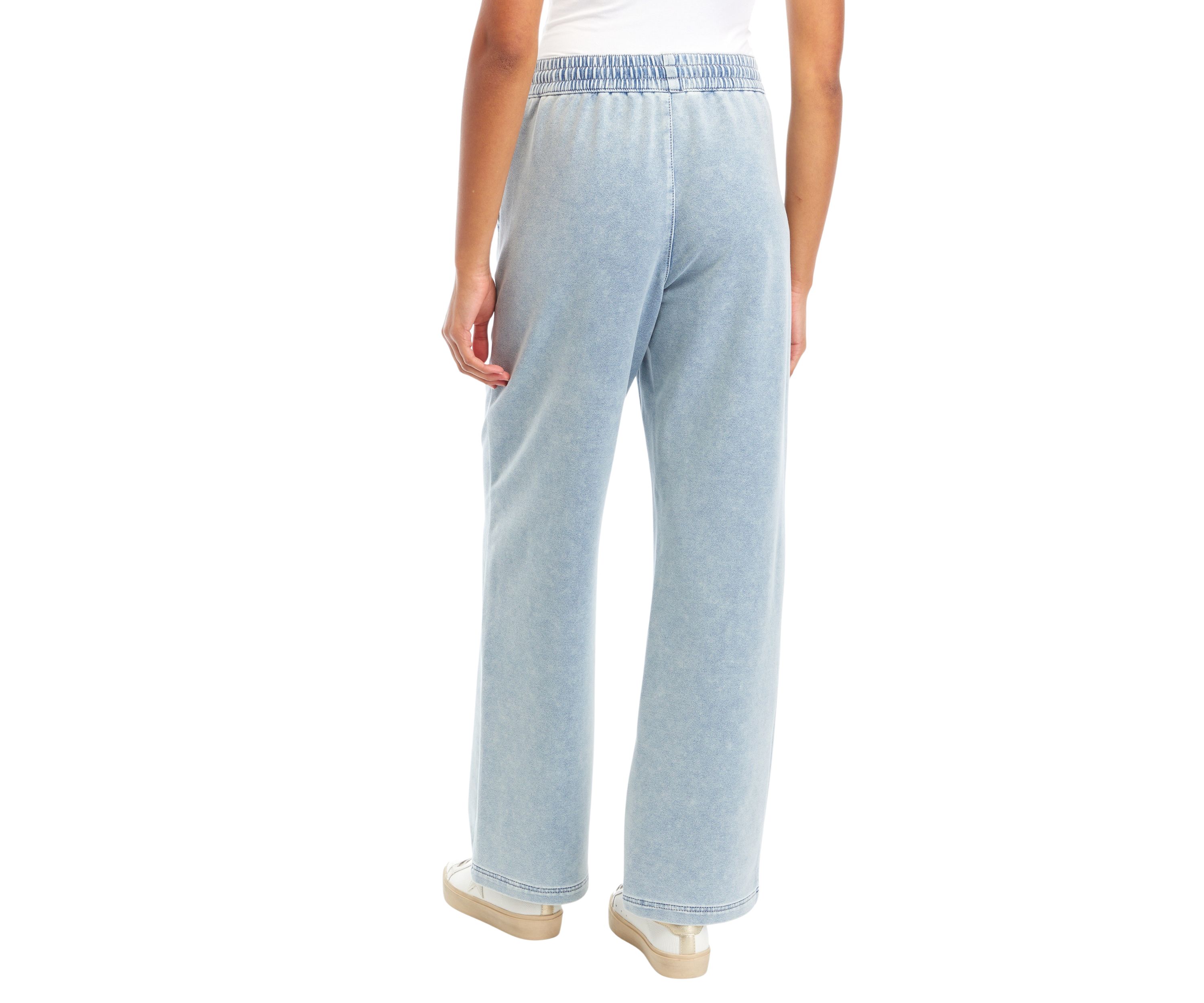 Juniors Ultra Cozy Denim Pull On Jeans