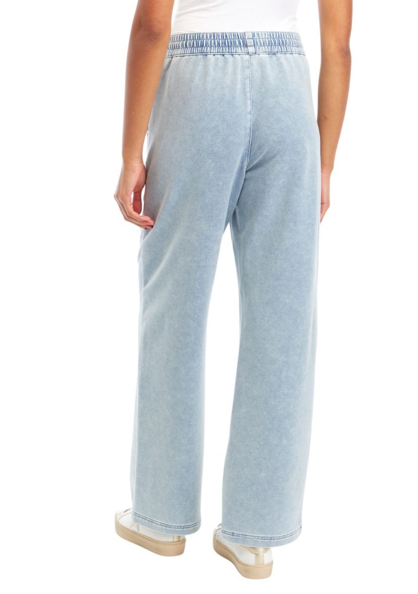 Juniors Ultra Cozy Denim Pull On Jeans