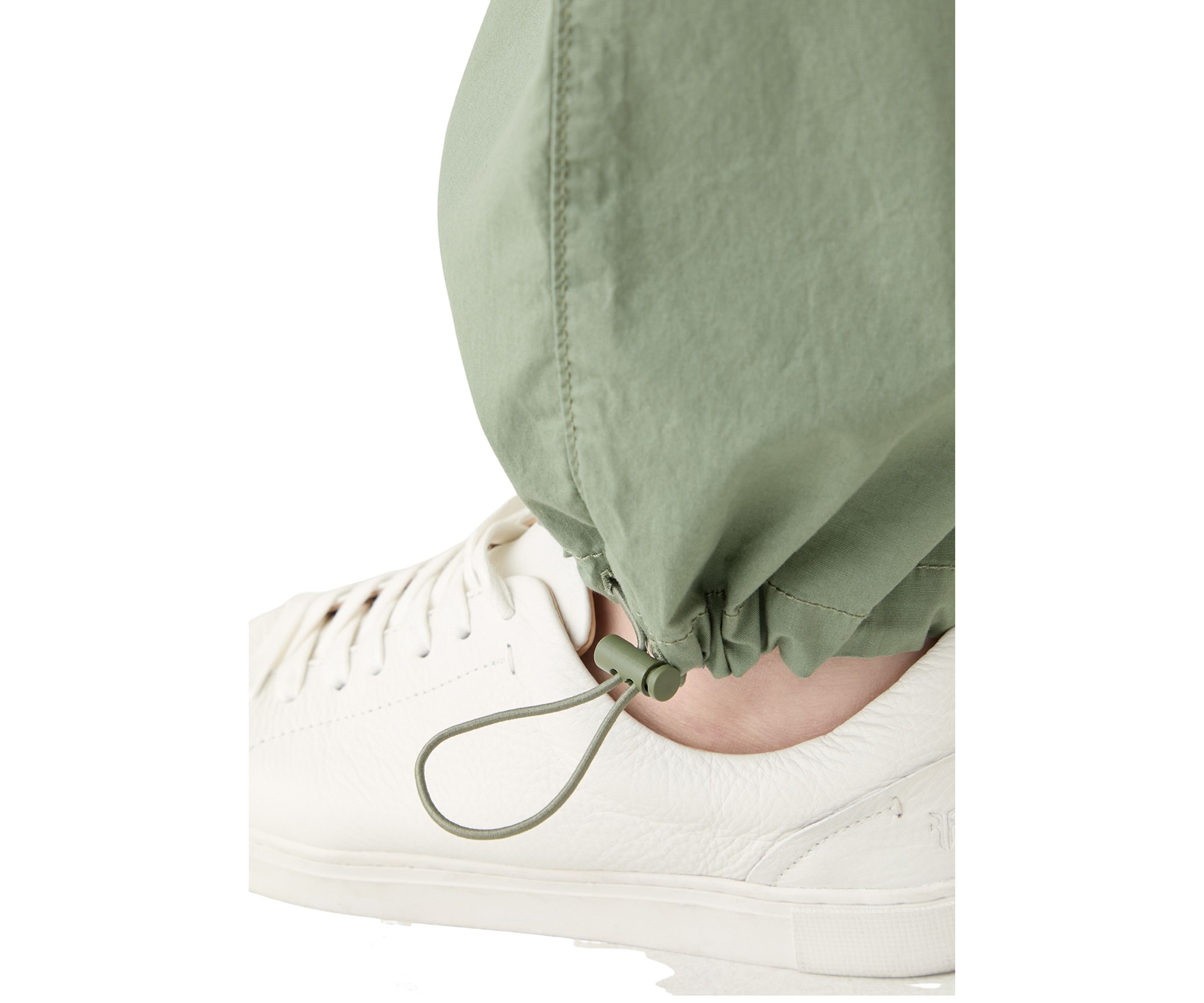 Plus Size Cargo Parachute Pants