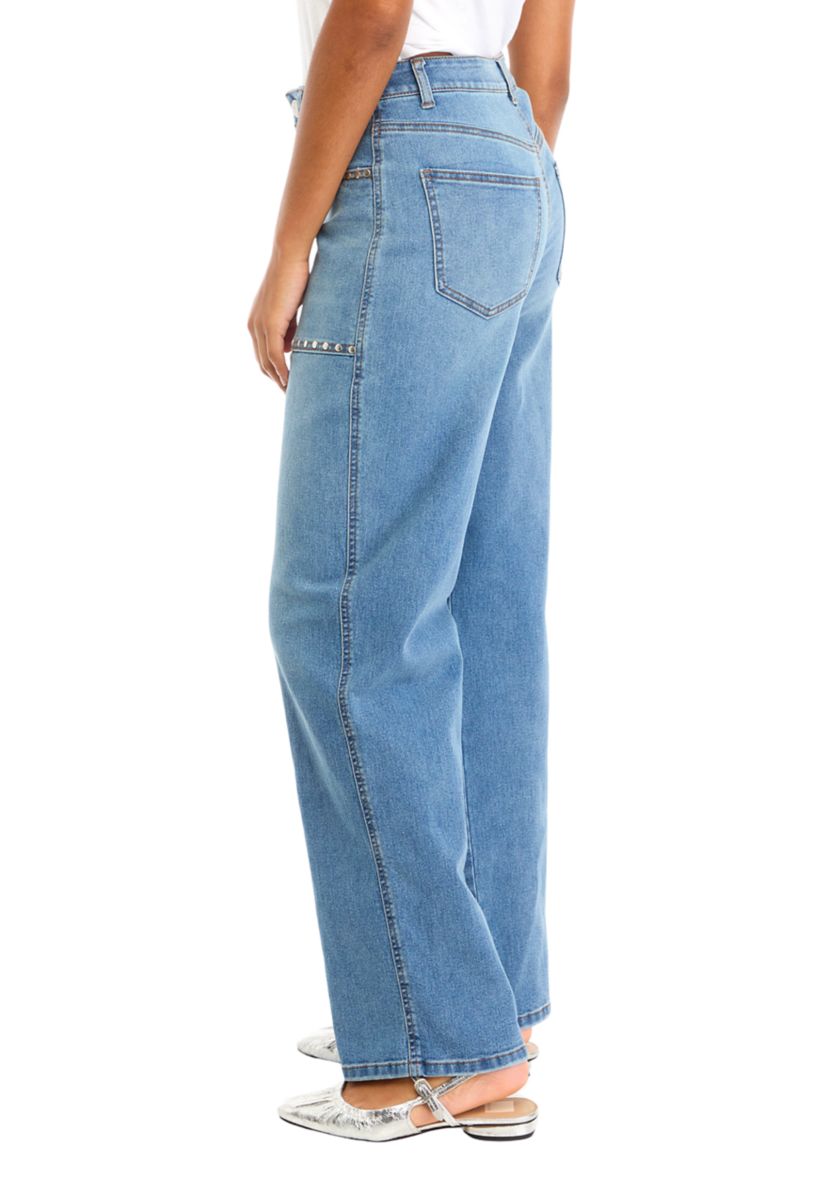 Womens Studded Jeans