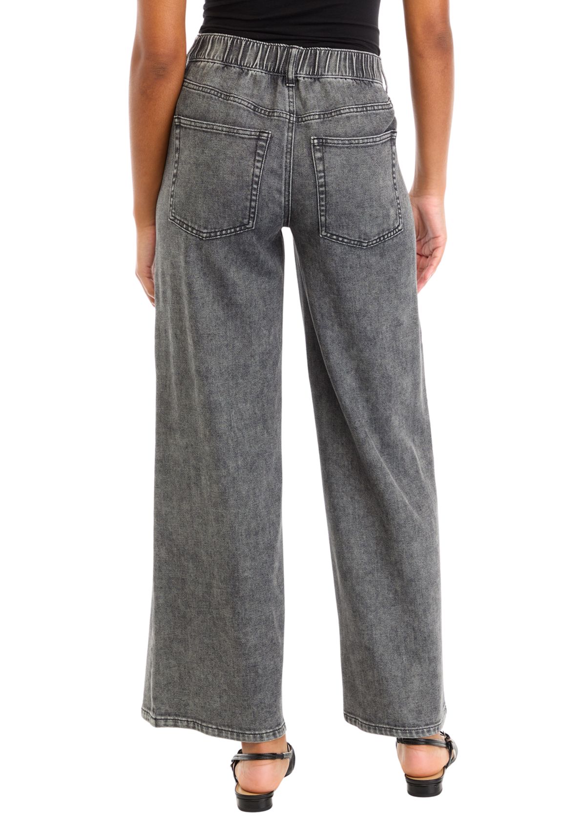 Womens Embellished High Rise Jeans