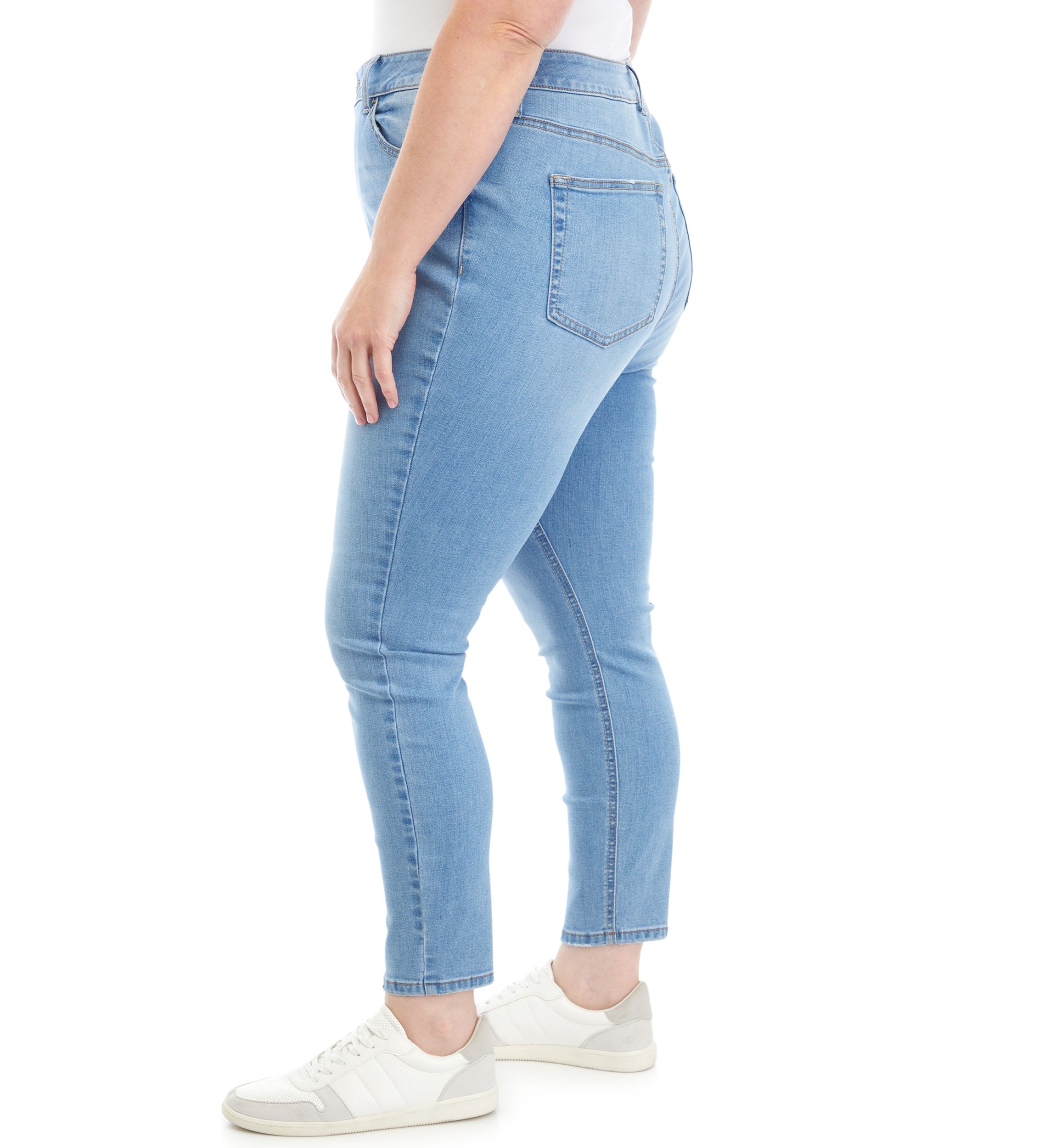Plus Size High Rise Skinny Jeans
