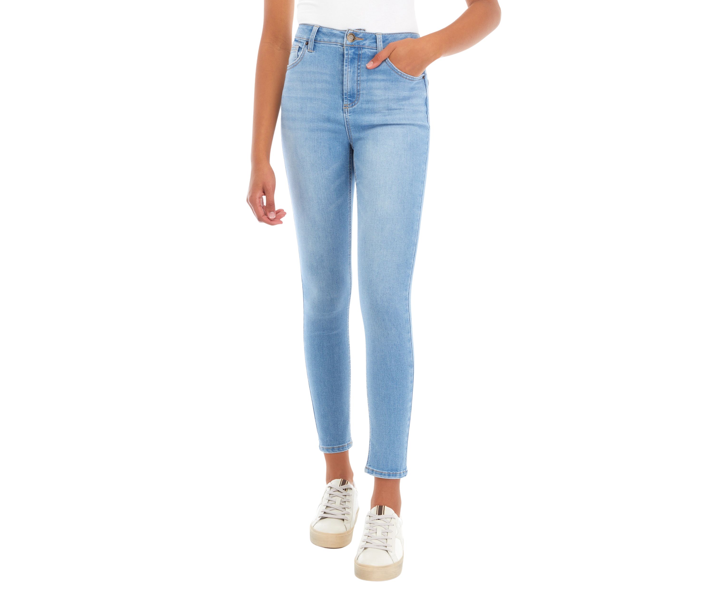 Juniors High Rise Skinny Jeans