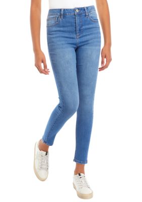 Vanilla Star Women's High Rise Skinny Jeans, 16