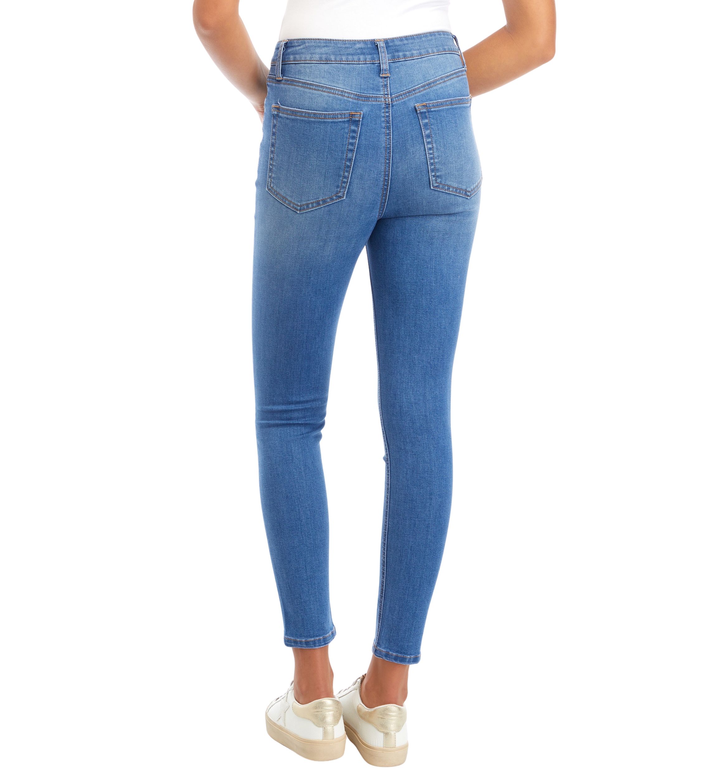Juniors High Rise Skinny Jeans