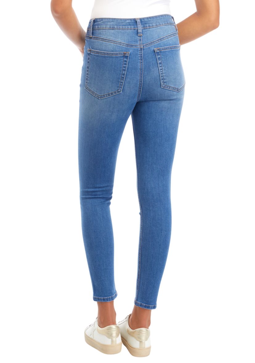 Juniors High Rise Skinny Jeans