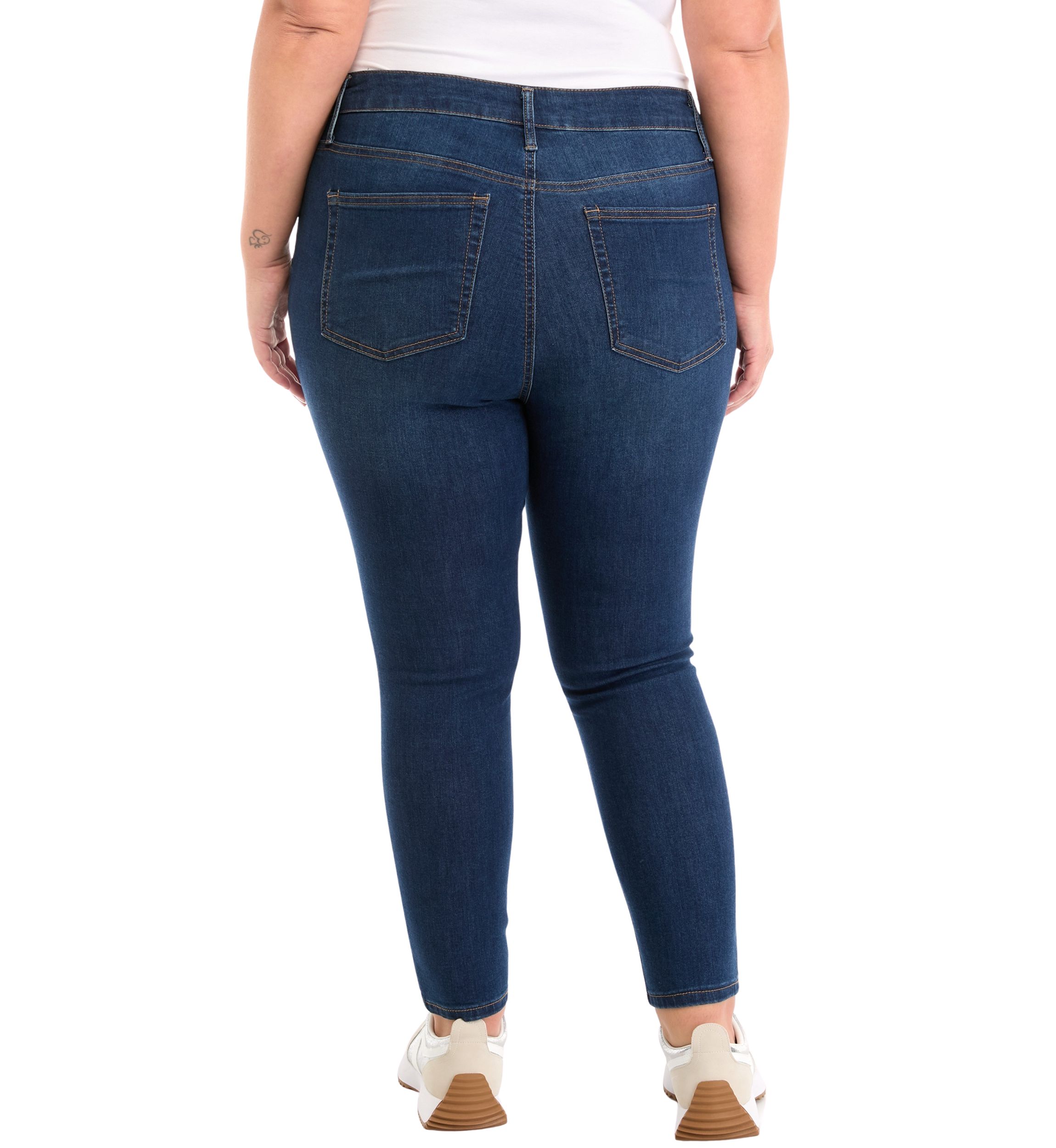 Plus Size High Rise Skinny Jeans