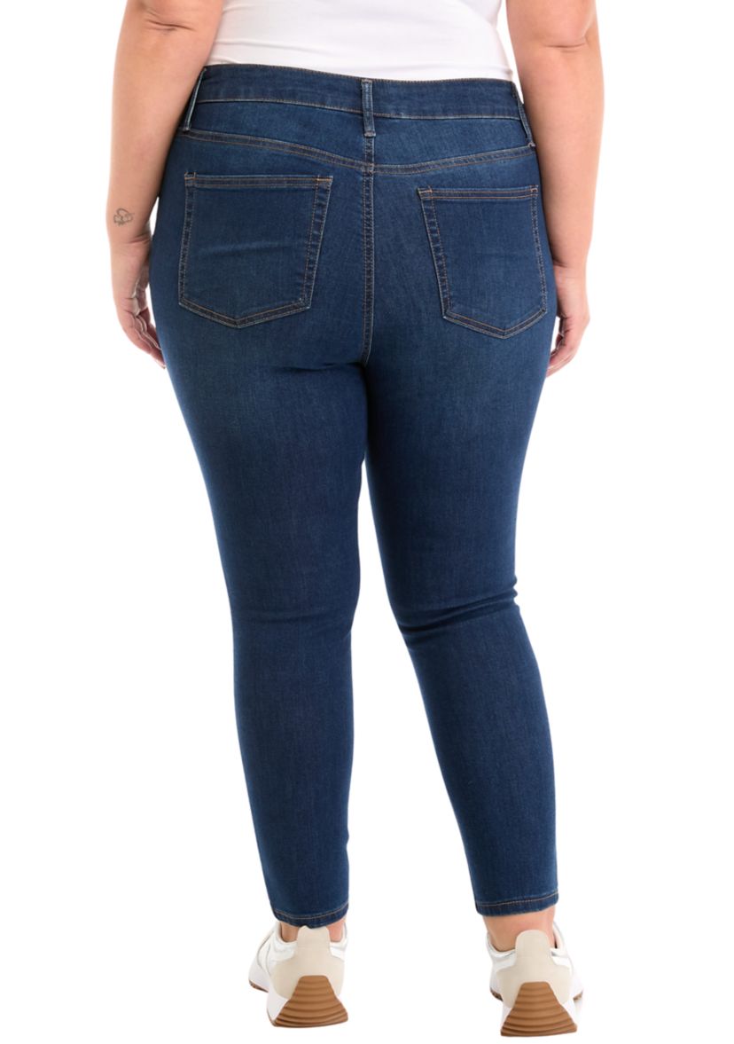 Plus Size High Rise Skinny Jeans