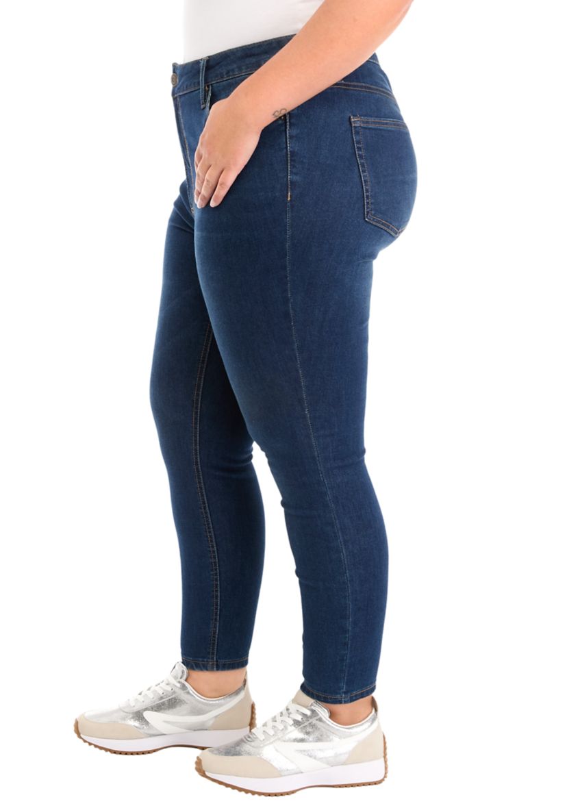 Plus Size High Rise Skinny Jeans