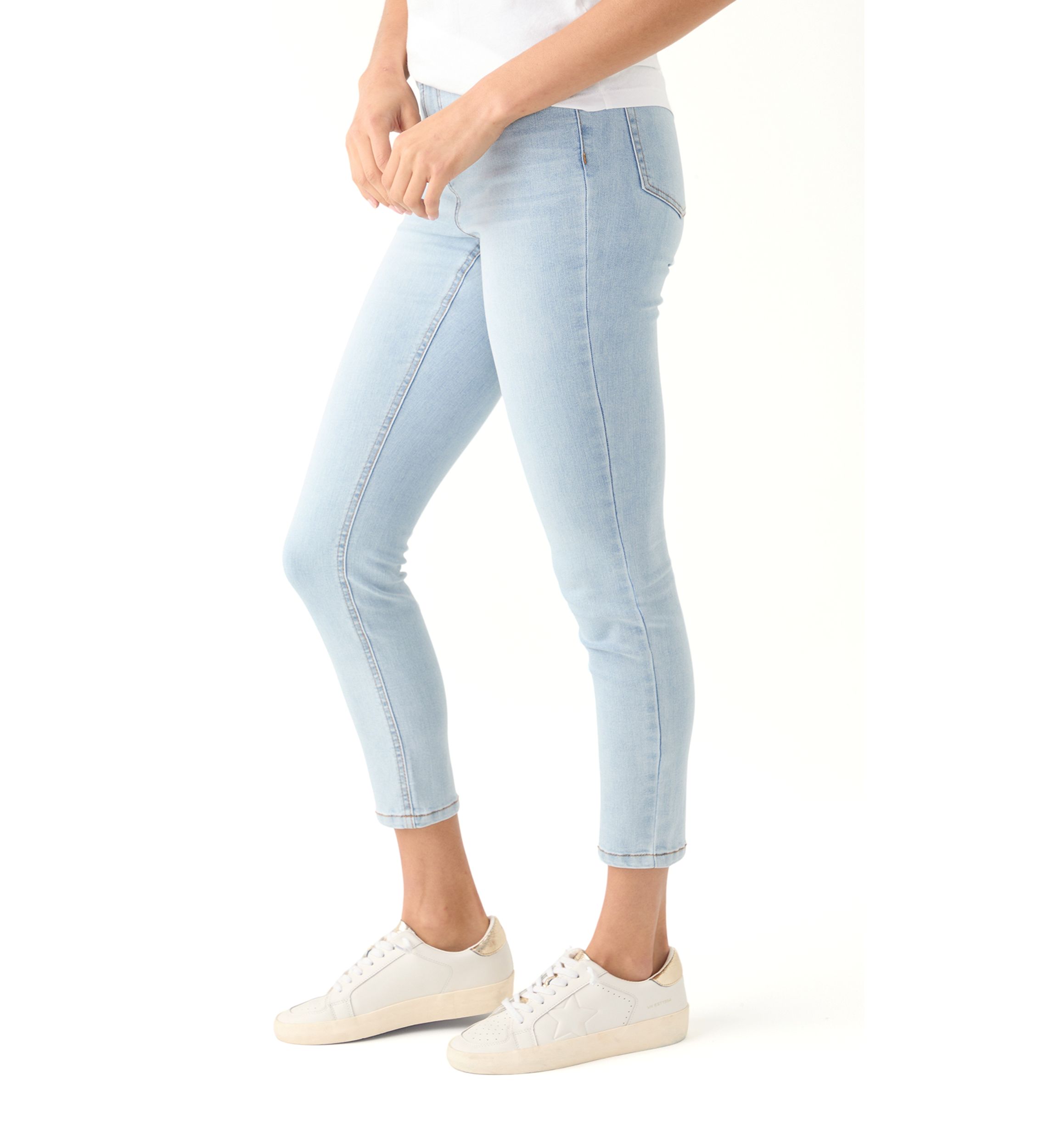 Womens High Rise Skinny Jeans