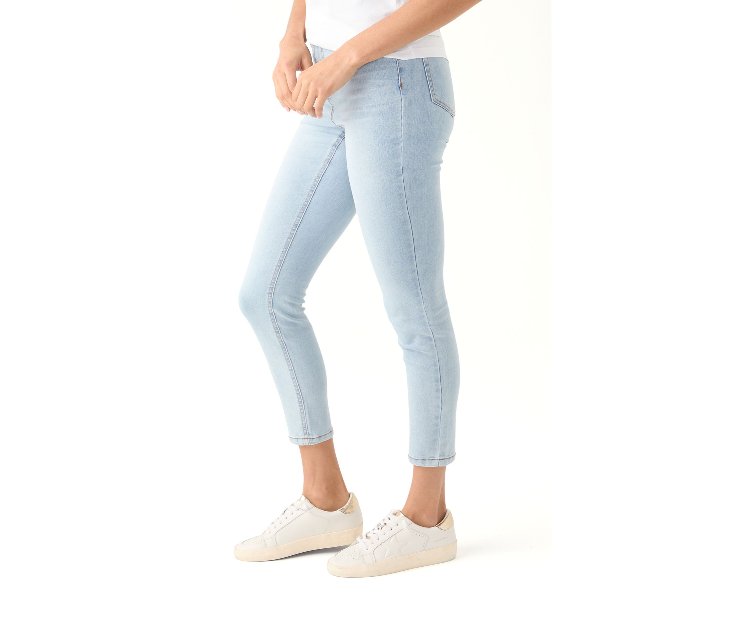Womens High Rise Skinny Jeans