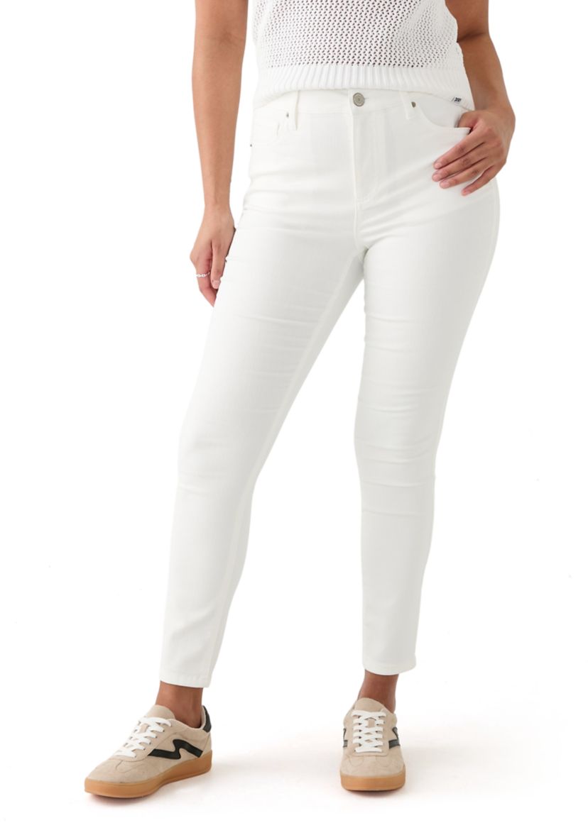 Womens High Rise Skinny Jeans