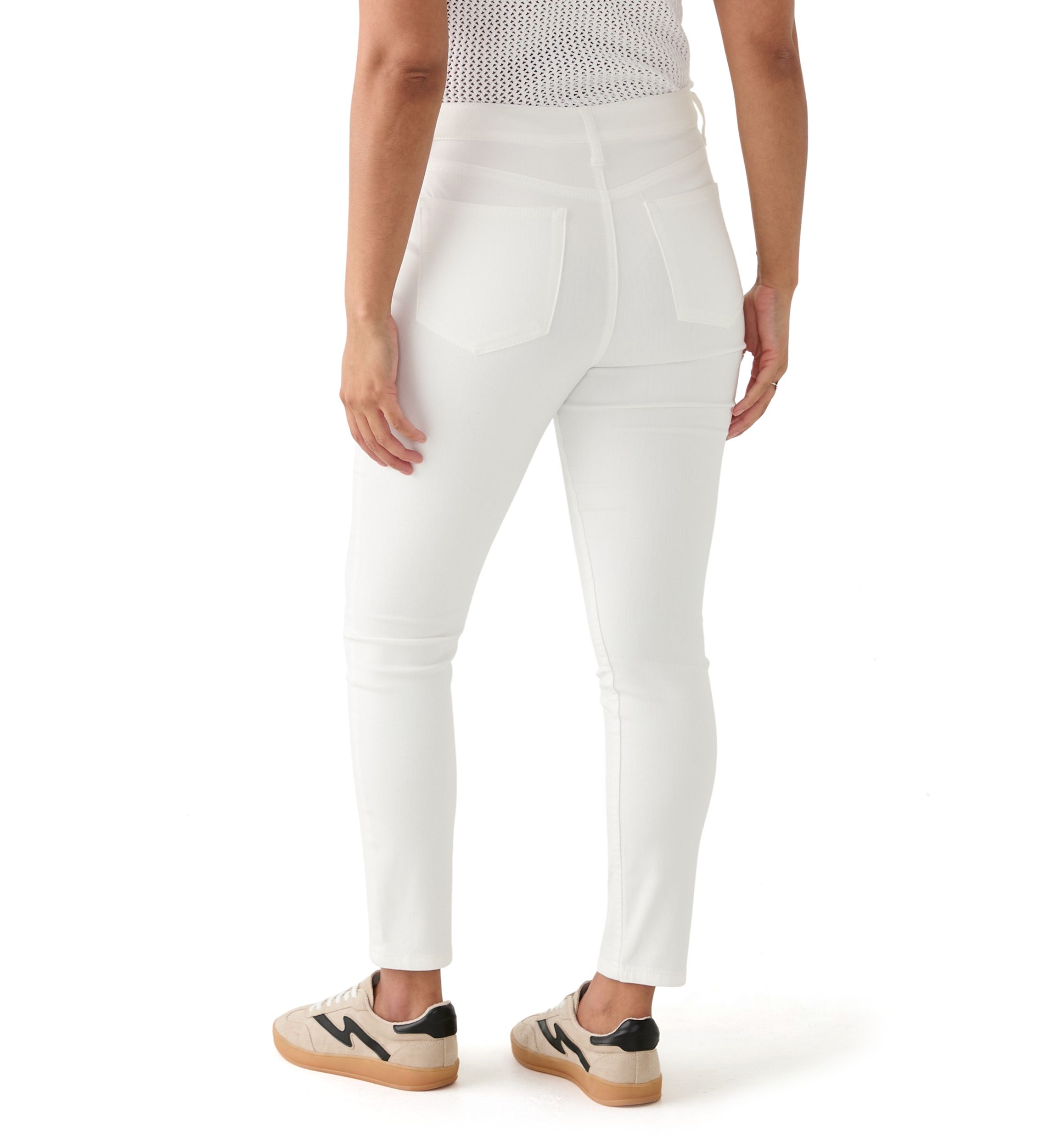 Womens High Rise Skinny Jeans