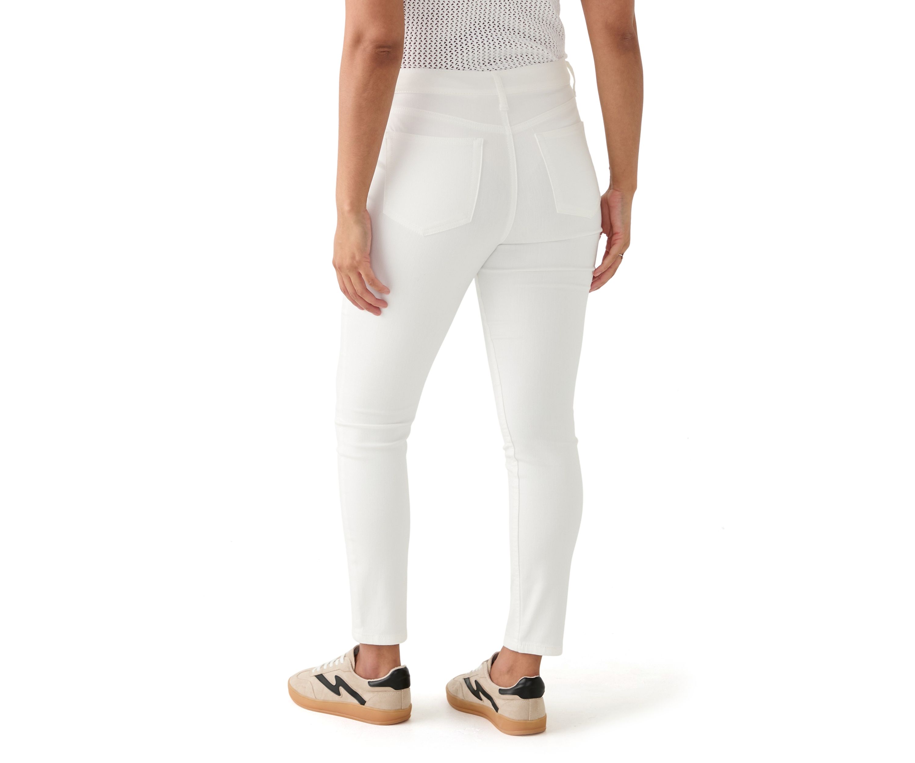 Womens High Rise Skinny Jeans