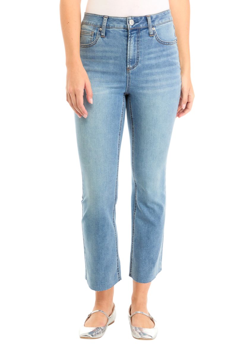 Womens High Rise Bootcut Jeans