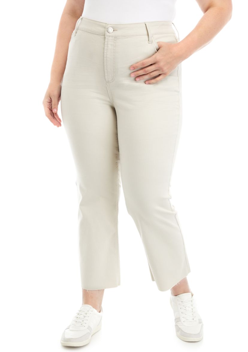  Plus Size High Rise Flare  Jeans 