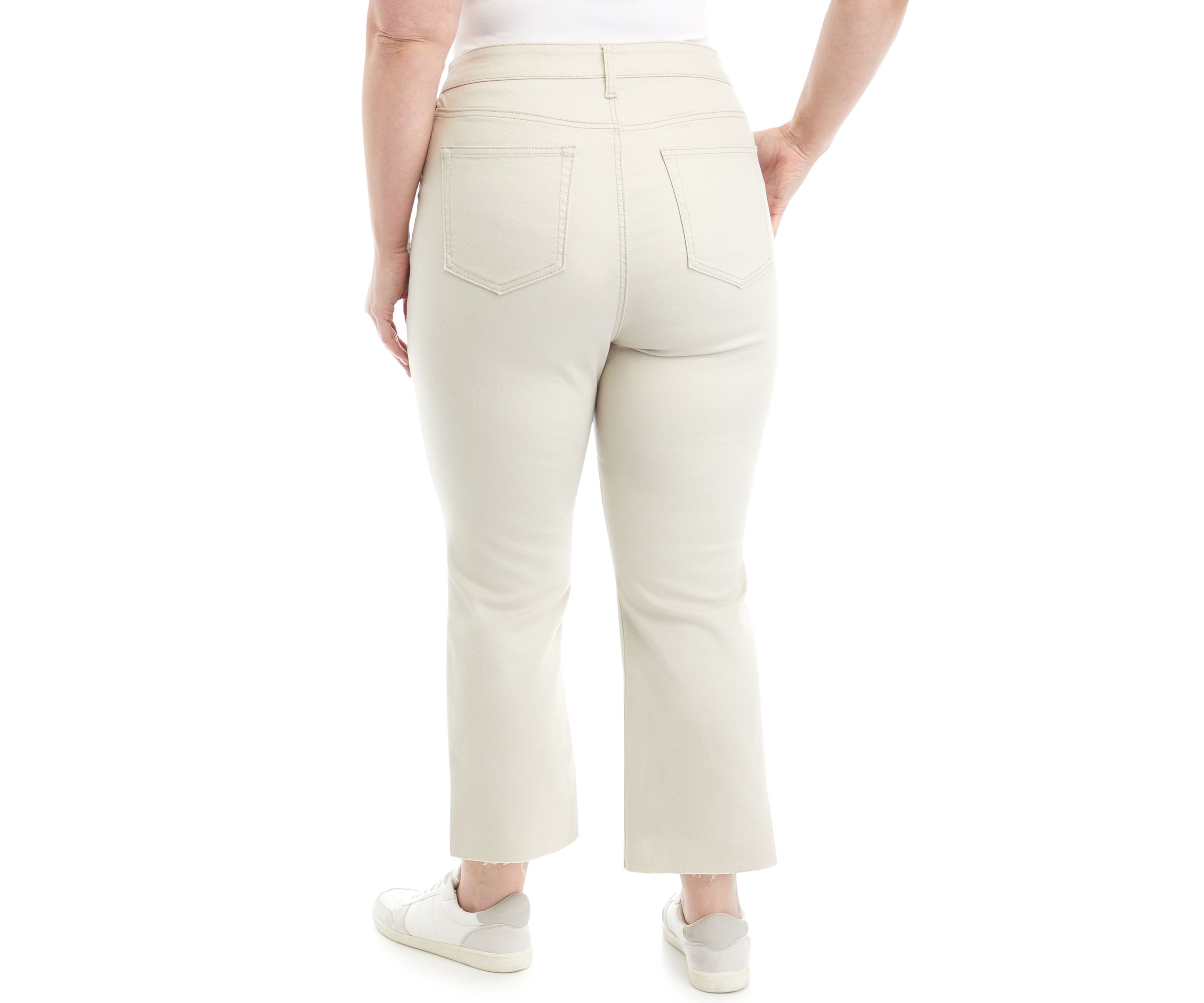  Plus Size High Rise Flare  Jeans 
