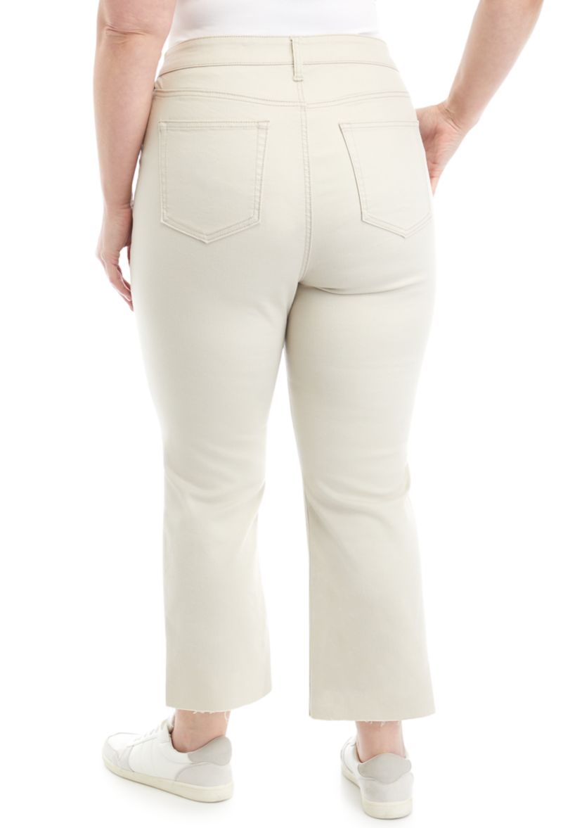  Plus Size High Rise Flare  Jeans 