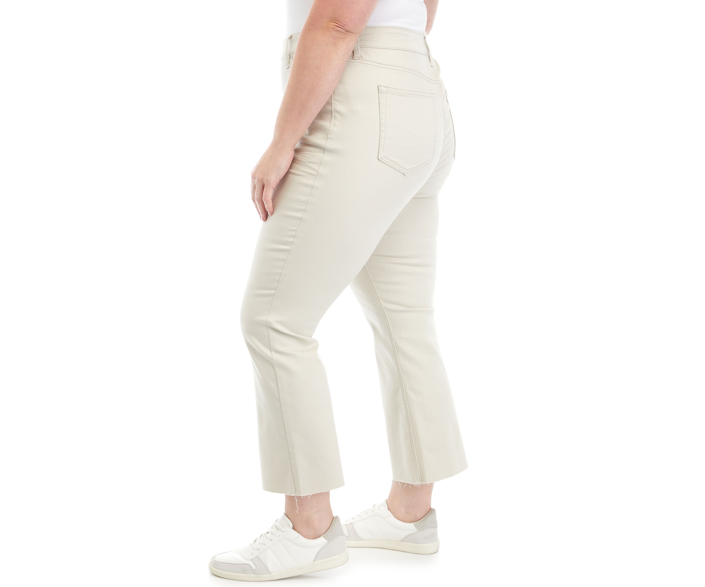  Plus Size High Rise Flare  Jeans 