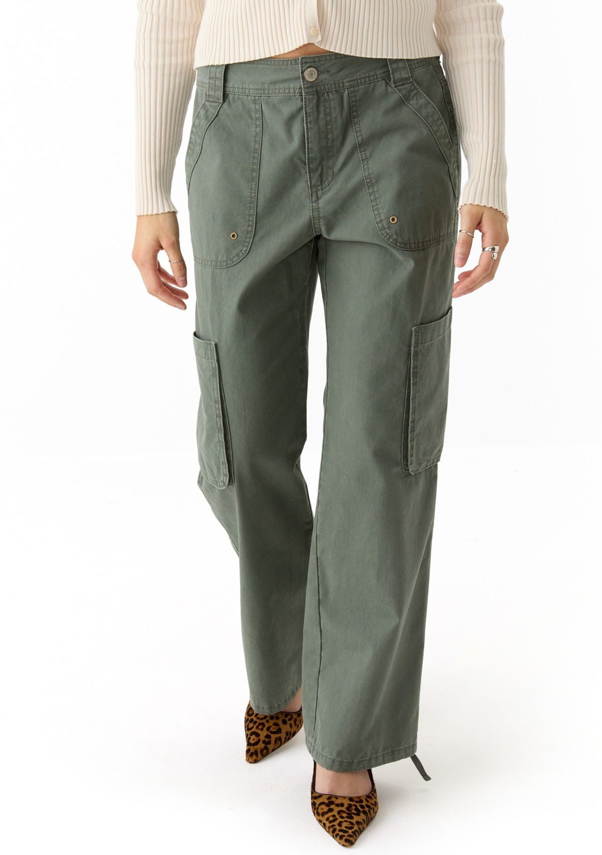 Womens Canvas Twill Pants