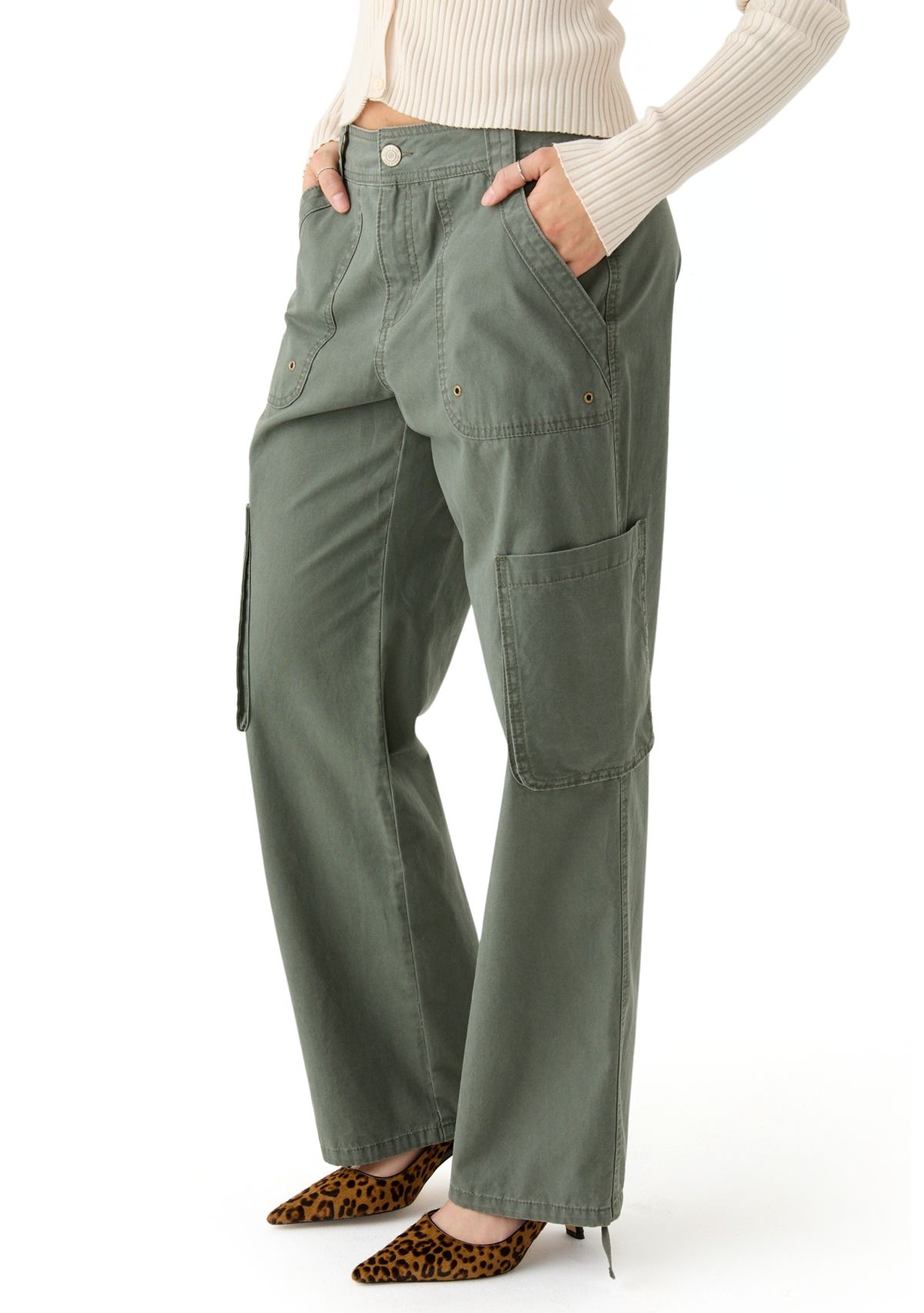 Womens Canvas Twill Pants